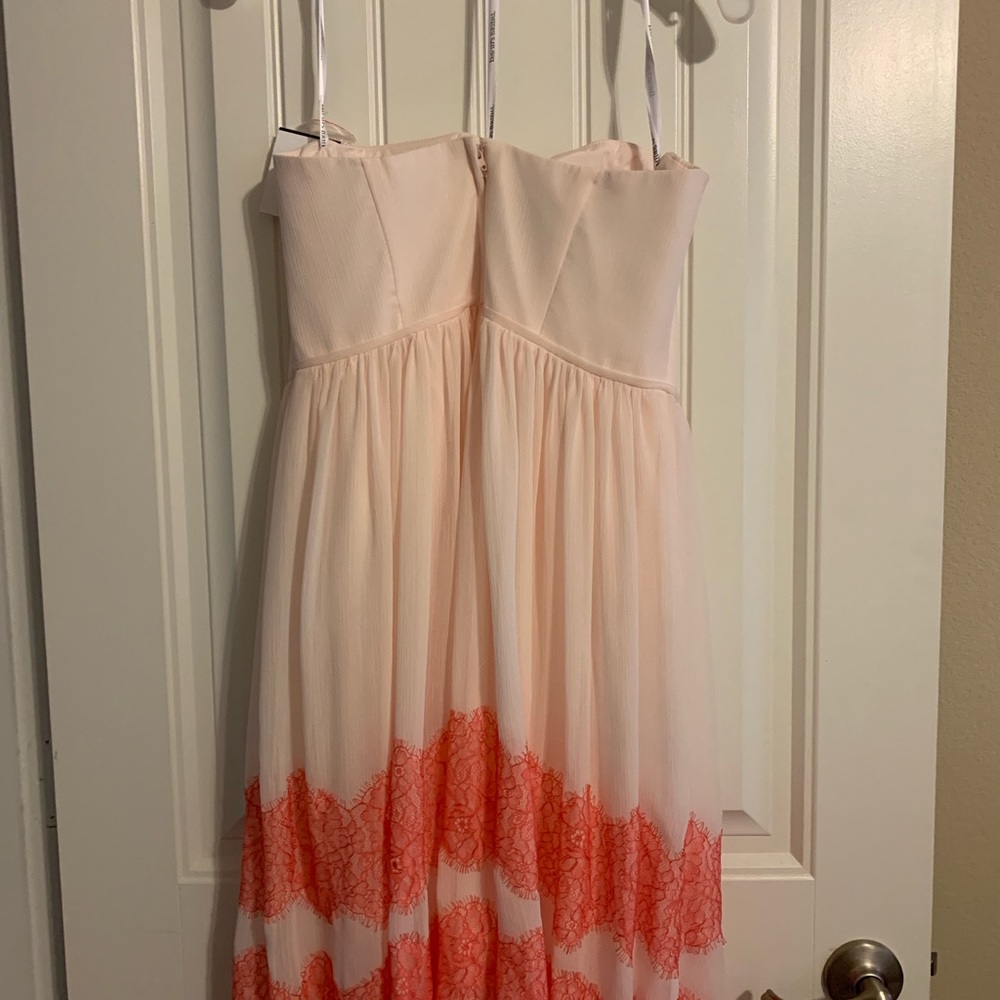 David’s bridal chiffon dress - Picture 2 of 4